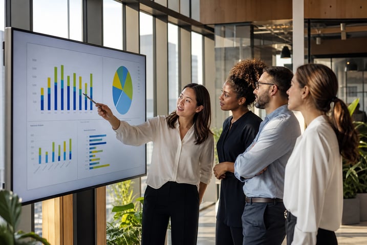Financial Segmentation Report Visualization