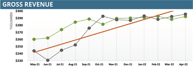 Gross Revenue report