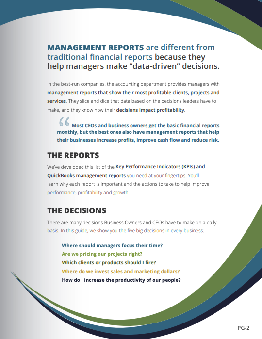Management Report Matrix2