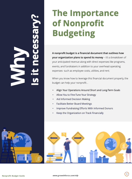 Nonprofit Budget Guide page 3